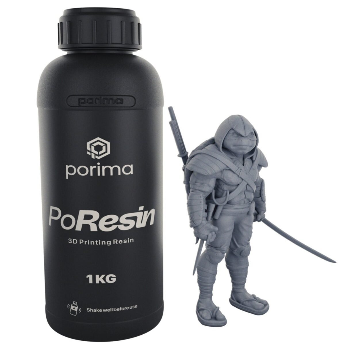 PoResin Standart Reçine (Siyah / 1kg) - Görsel 8