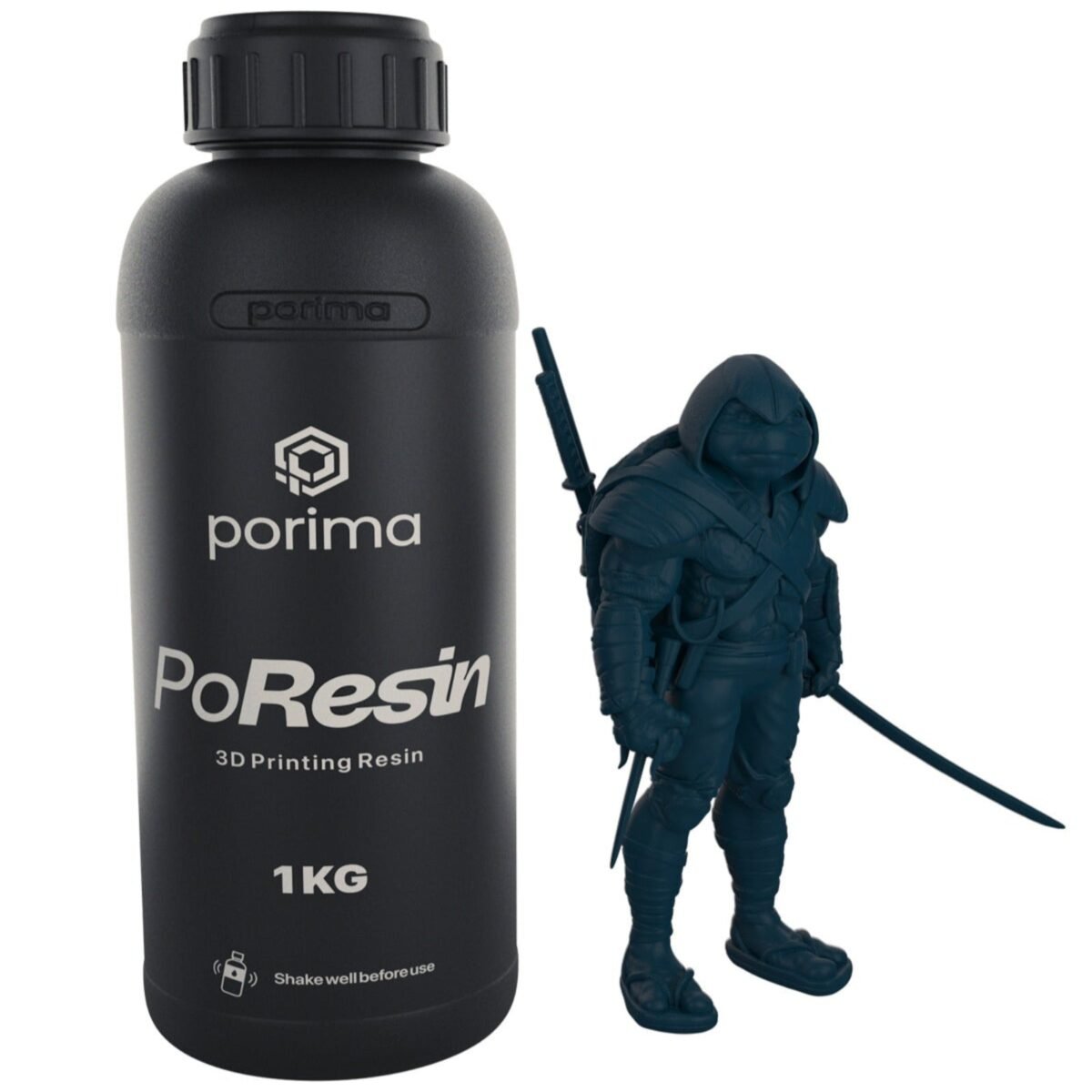 PoResin Standart Reçine (Siyah / 1kg) - Görsel 7