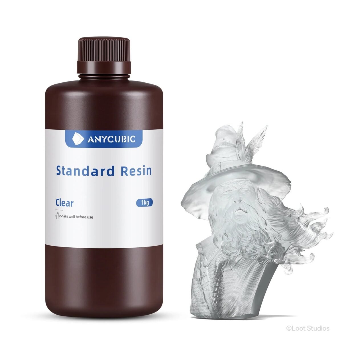 Anycubic Standart Reçine (1kg / HD Gri) - Görsel 2