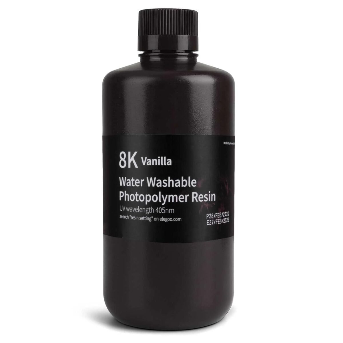 ELEGOO 8K Suyla Yıkanabilen (Water-Washable) Reçine (1kg / Vanilya) - Görsel 2