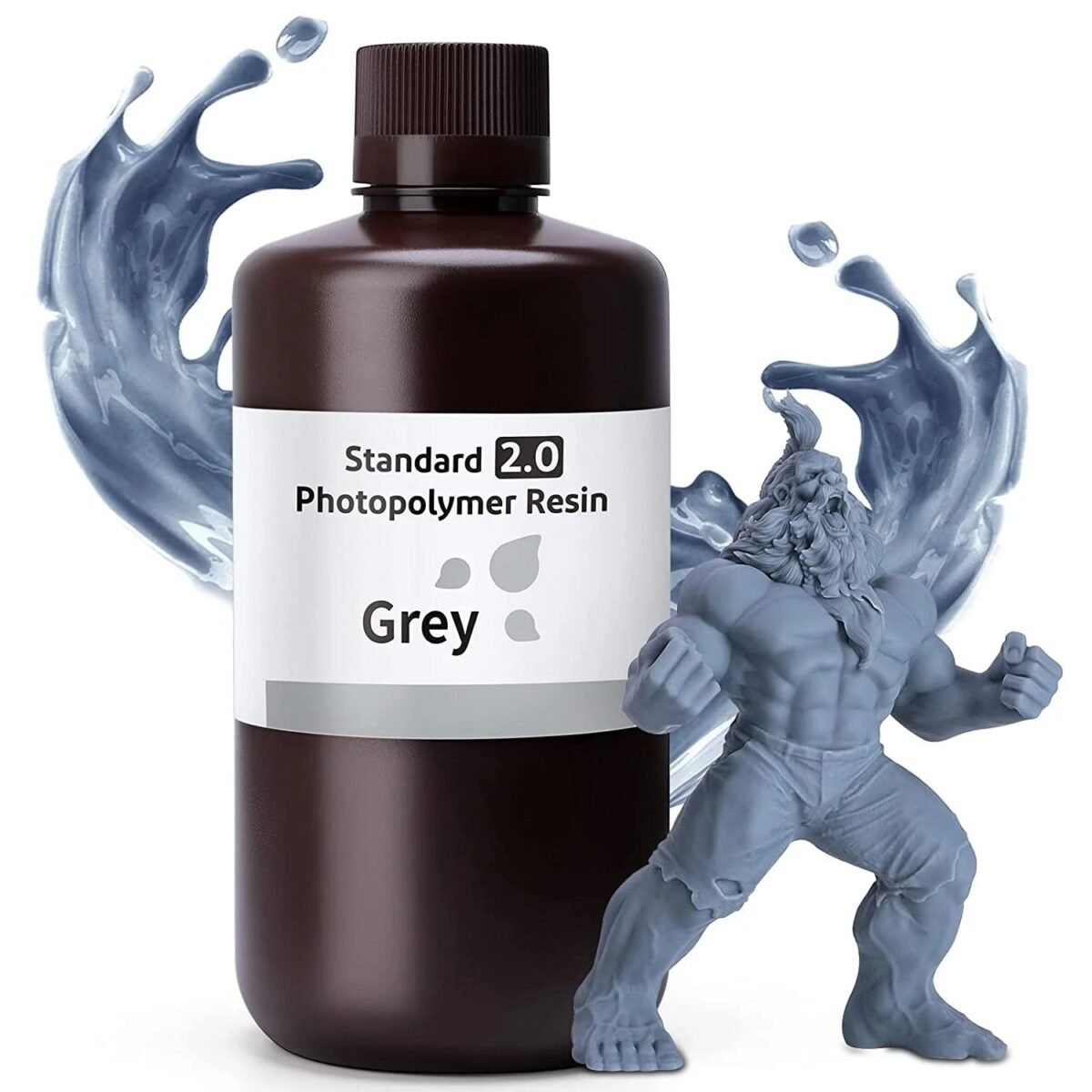 ELEGOO Standart v2.0 Reçine (1kg / Siyah) - Görsel 3