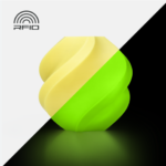 Bambu PLA Glow Green With Bambu Reusable Sp