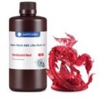 Anycubic Water-Wash ABS-Like Resin 3.0-Trans.Red