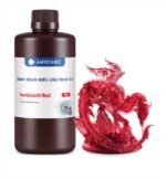 Anycubic Water-Wash ABS-Like Resin 3.0-Trans.Red