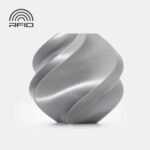Bambu PLA Silk+ - Silver - with Reusable Spool - Görsel 2